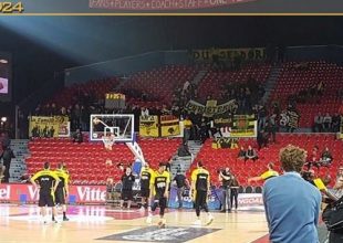 Η είσοδος των οπαδών στο Spiroudome (video)