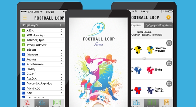 Fooball Loop Greece: Η απόλυτη εφαρμογή για τους ΑΕΚτζίδες