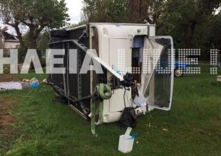 Ανεμοστρόβιλος ‘σάρωσε’ τη δυτική Ελλάδα