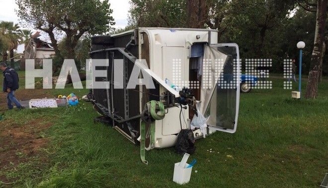 Ανεμοστρόβιλος ‘σάρωσε’ τη δυτική Ελλάδα