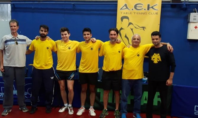 Νίκες για την ΑΕΚ στο Πινγκ Πονγκ