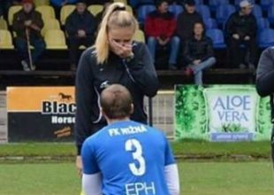 Παίκτης ζήτησε σε γάμο τη βοηθό διαιτητή στη Σλοβακία