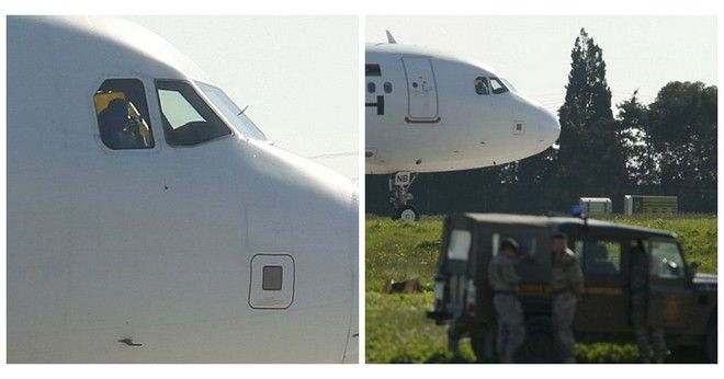 Φιλο-Κανταφικός και οπλισμένος με χειροβομβίδα ο αεροπειρατής