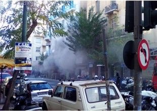 Ισχυρή έκρηξη σε κατάστημα εστίασης στην πλατεία Βικτωρίας