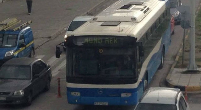 «ΜΟΝΟ ΑΕΚ» λένε και τα λεωφορεία…