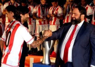 Μαρινάκης: Τα καλύτερα έρχονται για τον Ολυμπιακό