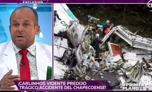 Ο αυτοαποκαλούμενος προφήτης Καρλίνιος προέβλεψε την τραγωδία της Σαπεκοένσε και τώρα λέει ότι θα πεθάνει ο Αλέξις Σάντσες! (vid)