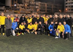 Έπαιξαν με την Προοδευτική οι παλαίμαχοι της ΑΕΚ στη μνήμη του Δαδίτσου