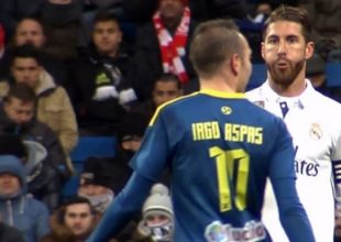 Το φτύσιμο του Σέρχιο Ράμος στον Ιάγο Άσπας (vid)