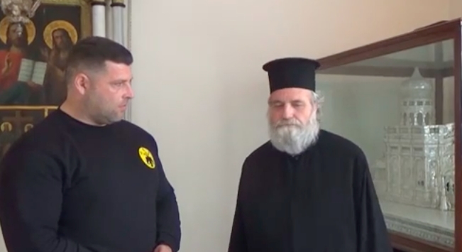 Μητροπολίτης Ιεροσολύμων: «Ο Θεός να ευλογεί την ΑΕΚ»