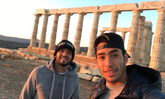 Στο Ναό του Ποσειδώνα ο Αραούχο