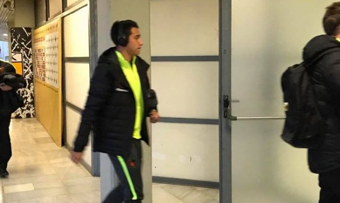 Η άφιξη της αποστολή της ΑΕΚ (PICS)