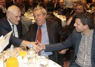 Στην κοπή πίτας της ΕΠΣ Αθηνών ο Μελισσανίδης!