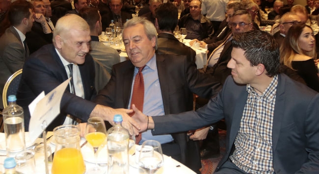 Στην κοπή πίτας της ΕΠΣ Αθηνών ο Μελισσανίδης!