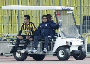 Γλίτωσε το κάταγμα με… βαριά κάκωση