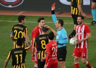 Ρεκόρ κίτρινων καρτών ο Μάνταλος!