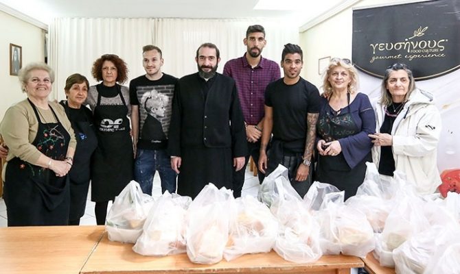 Η ΑΕΚ ενίσχυσε το έργο της Ι.Μ. Κοιμήσεως Θεοτόκου