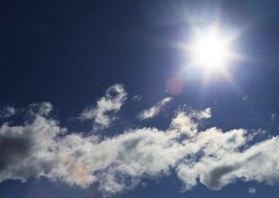 Αίθριος καιρός και άνοδος της θερμοκρασίας