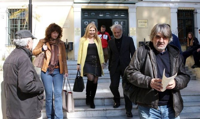 ΦΩΤΟ μετά την κατάθεση των μηνύσεων