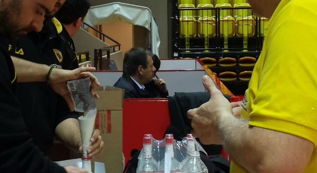 Στην προπόνηση ο Αγγελόπουλος