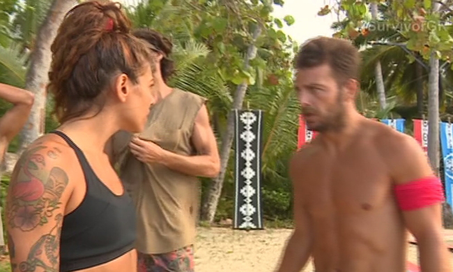 Survivor: Νέο επεισόδιο Ευρυδίκης –Ντάνου. Γιατί του «τα έχωσε»;