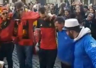 Έλληνες και Βέλγοι χορεύουν μαζί συρτάκι!