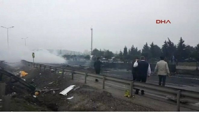 Συνετρίβη ελικόπτερο στην Κωνσταντινούπολη