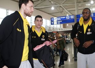 Βίντεο από την άφιξη της ΑΕΚ στο Μόντε Κάρλο