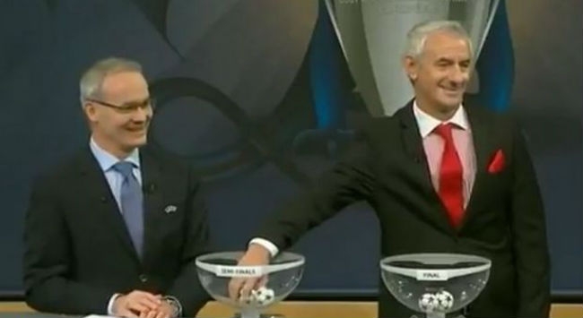 Ιδού το βίντεο της κλήρωσης στο Champions League: Επέλεξε ή όχι ο Ρας; (VIDEO)