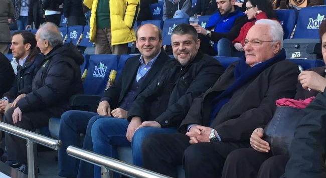 Χατζηδάκης: «Εύχομαι να αποκτήσει γρήγορα  η ΑΕΚ το γήπεδο της!»