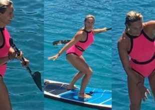 Η σέξι Μελέτη… στρίμωξε τον Χανταμπάκη