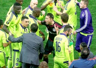 Ο Ολυμπιακός είχε σβήσει υλικό με επεισόδια και με την Άντερλεχτ!