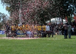 Οι πανηγυρισμοί της Κ15 και η απονομή (vid)
