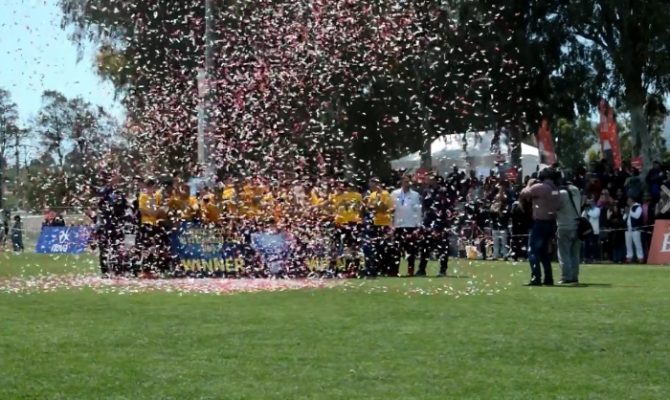 Οι πανηγυρισμοί της Κ15 και η απονομή (vid)
