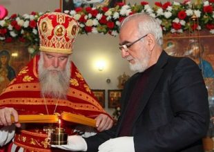 Ο Ιβάν Σαββίδης πήγε το Άγιο Φως της Αναστάσεως στο Ροστόφ