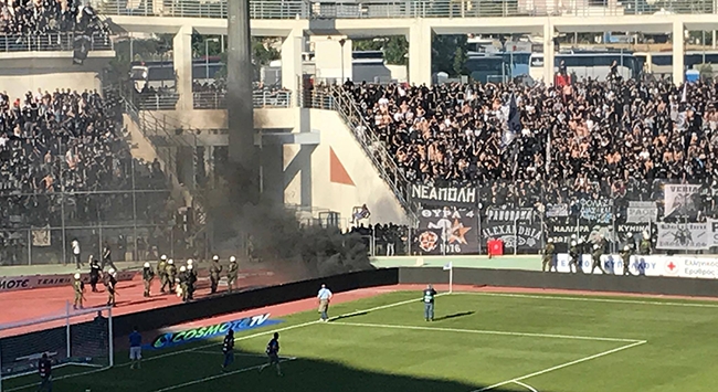 Ξύλο ΠΑΟΚτζήδων με Αστυνομικούς (VIDEO)