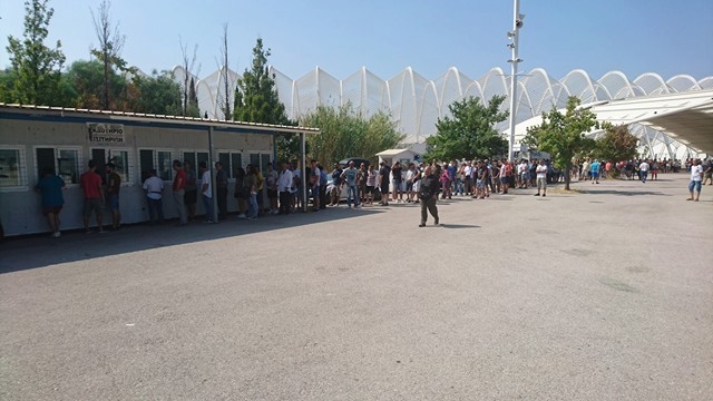 Σύστημα με χαρτάκια στο ΟΑΚΑ, από τις πέντε στην ουρά