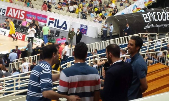 Ντικούδης και Χατζής στο ΟΑΚΑ (ΦΩΤΟ)