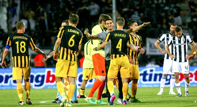 Με ηθικό ακμαίο έπαιξε η ΑΕΚ στη Τούμπα!