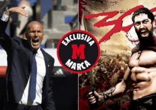 «Ντόπαρε» τους παίκτες του ο Ζιντάν με τους 300 του Λεωνίδα