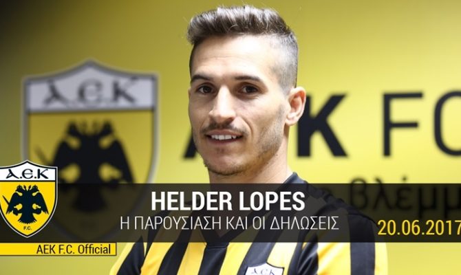 Ο Έλντερ Λόπες στο AEK TV! (VIDEO)