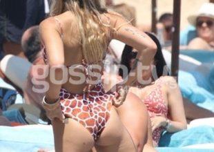 Μοίρασε… εγκεφαλικά στην παραλία η…