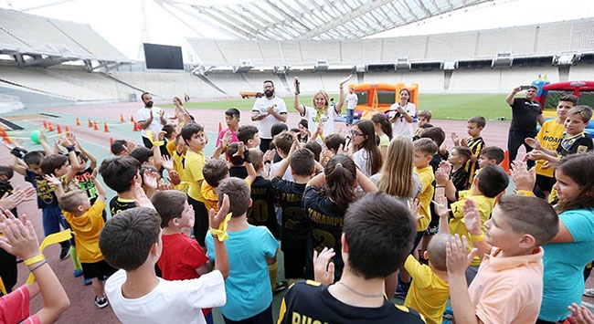 Το καλοκαιρινό πάρτι του AEK KIDS CLUB στο ΟΑΚΑ