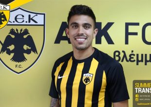 «Ευλογημένος και ενθουσιασμένος που υπέγραψα στην ΑΕΚ» (ΦΩΤΟ)