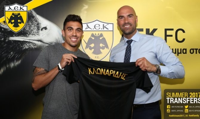 Ο Κλωναρίδης στο ΑΕΚ TV Ο Κλωναρίδης στο ΑΕΚ TV