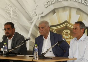 Ανδριόπουλος: «Μόλις πάρουμε την άδεια θέλουμε 2 χρόνια για το γήπεδο»