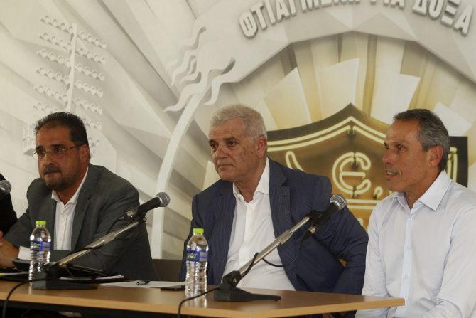 Ανδριόπουλος: «Μόλις πάρουμε την άδεια θέλουμε 2 χρόνια για το γήπεδο»