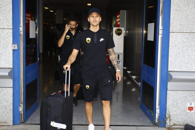 Στην Αθήνα η αποστολή της ΑΕΚ