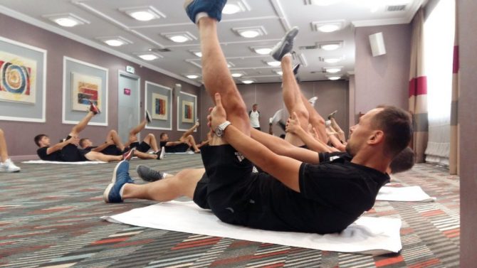 Χαλάρωμα στο ξενοδοχείο η ΤΣΣΚΑ (ΦΩΤΟ)