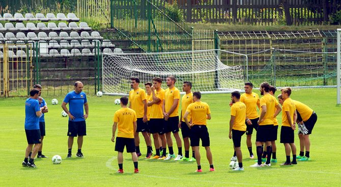 Με Μπανίκ Οστράβα το τρίτο φιλικό Με Μπανίκ Οστράβα το τρίτο φιλικό